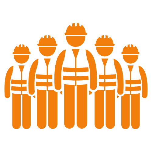 Építési csoport ikon